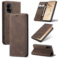 CaseMe Retro Leather Magnetic Flip Case For Samsung Galaxy S20 / S20 Plus / S20 Ultra / Note 10 / Note 10 Plus / S10 Plus / S9 Plus / S8 Plus / S10 / S9 / S8 / S10e / S10 5G Wallet Card Slot Cover