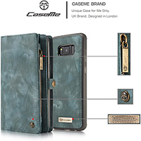 CaseMe Retro Multi-Function Two-In-One Mobile Wallet Zipper Magnetic Absorbent Detachable Protective Case for Samsung S20/S20PLUS/S20ULTRA miniinthebox