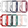 Cases For Apple iWatch Apple Watch Series 7 Tempered Glass Screen Protector Smart Watch Case Compatibility miniinthebox