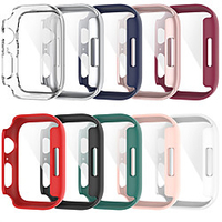 Cases For Apple iWatch Apple Watch Series 7 Tempered Glass Screen Protector Smart Watch Case Compatibility miniinthebox