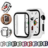 Cases For Apple Watch Series 6 / SE / 5/4 44mm / Apple Watch Series 6 / SE / 5/4 40mm / Apple Watch Series 3/2/1 38mm Plastic / Tempered Glass Compatibility Apple