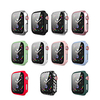 Cases For Apple Watch Series 6 / SE / 5/4 44mm / Apple Watch Series 6 / SE / 5/4 40mm Plastic / Tempered Glass Compatibility Apple