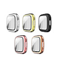 Cases For fitbit versa 2 Plastic / Tempered Glass Compatibility Fitbit