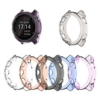 Cases For Garmin Forerunner 645 / Forerunner 645 music TPU Screen Protector Smart Watch Case Compatibility miniinthebox