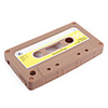 Cassette Style Silicon Case for iPhone 3 (Brown)