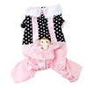 Casual Cotton Style Apparel for Dogs (XS-XL,  Pink)