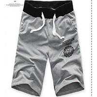casual mens Boardshorts cargo shorts pants summer beach Running Athletic sport joggers plain half trousers gray miniinthebox
