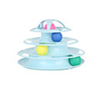 Cat Ball Tracks Ball Interactive Tracker Cat Pet Toy 1pc Pet Friendly ABSPC Gift