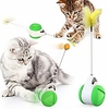cat chasing toy balance car design cat interactive toys non-battery self rotating car cat toy with cat catnip wand chaser fun puzzle toy for cat kitten iq active stimulation miniinthebox
