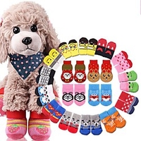 Cat Dog Boots / Shoes For Pets Cotton Random Color / Winter
