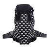 Cat Dog Carrier Bag Travel Backpack Front Backpack Portable Breathable Bowknot Nylon Black Pink