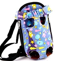 Cat Dog Carrier Bag Travel Backpack Front Backpack Portable Breathable Cartoon Fabric Yellow Red Pink miniinthebox