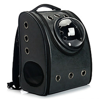 Cat Dog Carrier Bag Travel Backpack Astronaut Capsule Carrier Portable Breathable Solid Colored Space Capsule Bubble Design Leather Black Yellow Pink miniinthebox