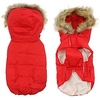 Cat Dog Coat Hoodie Puppy Clothes Letter Number Casual / Daily Outdoor Winter Dog Clothes Puppy Clothes Dog Outfits Red Blue Pink Costume for Girl and Boy Dog Cotton XS S M L XL miniinthebox