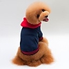 Cat Dog Coat Hoodie Solid Colored Casual / Daily Keep Warm Sports Outdoor Winter Dog Clothes White Blue Gray Costume Cotton / Linen Blend S M L XL XXL