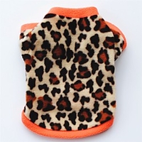 Cat Dog Coat Shirt / T-Shirt Sweatshirt Dog Clothes Party Casual/Daily Keep Warm Leopard Leopard Black miniinthebox