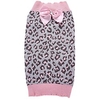 Cat Dog Coat Sweater Christmas Leopard Party Cosplay Casual / Daily Winter Dog Clothes Puppy Clothes Dog Outfits Pink Costume for Girl and Boy Dog Spandex Cotton / Linen Blend XS S M miniinthebox