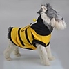 Cat Dog Costume Coat Hoodie Winter Dog Clothes Yellow Costume Polar Fleece Animal Cosplay Birthday Holiday XS S M L XL XXL