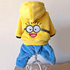 Cat Dog Costume Coat Outfits Dog Clothes Animal Cartoon Yellow Rose Blue Terylene Costume For Spring Fall Winter Men