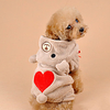 Cat Dog Costume Hoodie Puppy Clothes Bear Cosplay Winter Dog Clothes Puppy Clothes Dog Outfits Brown Gray Costume for Girl and Boy Dog Corduroy XS S M L XL miniinthebox