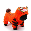 Cat Dog Costume Jumpsuit Puppy Clothes Cartoon Tiger Cosplay Holiday Winter Dog Clothes Puppy Clothes Dog Outfits Yellow Blue Pink Costume for Girl and Boy Dog Plush Fabric XXS XS S M L miniinthebox