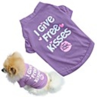 Cat Dog Dress Heart Jeans Cosplay Wedding Dog Clothes Purple Blue Rose Costume Cotton XS S M L XL