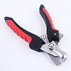 Cat Dog Grooming Stainless Steel Nail Clipper Nail File Portable Pet Grooming Supplies Red 1