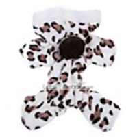 Cat Dog Hoodie Jumpsuit Pajamas Leopard Casual / Daily Winter Dog Clothes Breathable Pink Brown Costume Polar Fleece S M L XL XXL