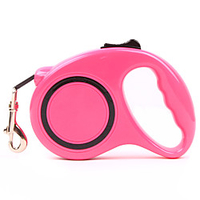Cat Dog Leash Adjustable / Retractable Automatic Flower Plastic Blue Pink Orange Green Rose miniinthebox