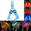 Cat Dog Leash Training Safety Light Light Up Harness LED Lights Adjustable / Retractable Solid Colored Nylon Yellow Dark Red Blue Pink Orange miniinthebox