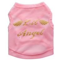 Cat Dog Shirt / T-Shirt Puppy Clothes Angel Devil Fashion Dog Clothes Puppy Clothes Dog Outfits Black Blue Pink Costume for Girl and Boy Dog Terylene XS S M L miniinthebox