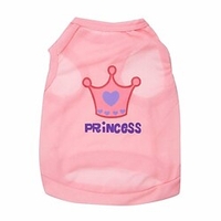 Cat Dog Shirt / T-Shirt Puppy Clothes Tiaras Crowns Dog Clothes Puppy Clothes Dog Outfits Pink Rose Costume for Girl and Boy Dog Terylene XS S M L miniinthebox