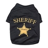 Cat Dog Shirt / T-Shirt Stars Letter Number Dog Clothes Puppy Clothes Dog Outfits Black Costume for Girl and Boy Dog Terylene XS S M L miniinthebox