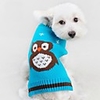 Cat Dog Sweater Dog Clothes Animal Red Green Blue Acrylic Fibers Costume For Spring Fall Winter Men
