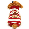 Cat Dog Sweater Puppy Clothes Reindeer Christmas Winter Dog Clothes Puppy Clothes Dog Outfits Black Red Blue Costume for Girl and Boy Dog Cotton XXS XS S M L XL miniinthebox