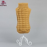 Cat Dog Sweater Puppy Clothes Solid Colored Casual / Daily Winter Dog Clothes Puppy Clothes Dog Outfits Red Blue Pink Costume for Girl and Boy Dog Cotton XS S M L XL XXL