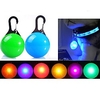 Cat Dog Tag Collar Lights LED Pet Collar Waterproof LED Lights Batteries Included Clip-on Safety Clip-On Colorful Solid Colored Plastic Transparent White Yellow Red Blue