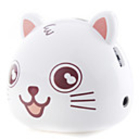 Cat Like TF Card Reader MP3 Player Card Reader Speaker for iPhone iPad PC PSP CD DVD MP3 Player