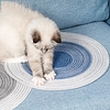 Cat Scratcher Mat Cat Scratching Carpet Pad Color Block Donuts Relieves Stress Washable For Indoor Use Cotton for Large Medium Small Dogs and Cats miniinthebox