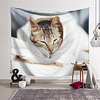 Cat Wall Tapestry Art Decor Blanket Curtain Hanging Home Bedroom Living Room Decoration Polyester miniinthebox
