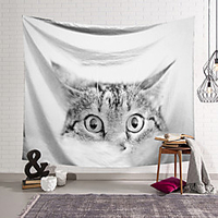 Cat Wall Tapestry Art Decor Blanket Curtain Hanging Home Bedroom Living Room Decoration Polyester miniinthebox