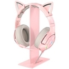 Cat Wireless Headphone Stand Rack For ONIKUMA Gaming Headset Stand Cute Girl Support Bluetooth Headphone Holder Stand Shelf miniinthebox