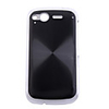 CD Grain PC Plus Aluminium Cell Phone Cover Case For HTC Desire S(black)
