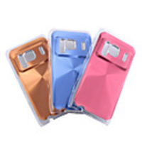 CD Grain PC Plus Aluminium Cell Phone Cover Case For HTC Desire S(multicolour)