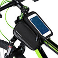 Cell Phone Bag 6.2 inch Touch Screen Portable Cycling for iPhone 8/7/6S/6 iPhone 8 Plus / 7 Plus / 6S Plus / 6 Plus iPhone X Black Cycling / Bike / 600D Polyester