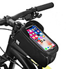 Cell Phone Bag 6.2 inch Touch Screen Portable Reflective Strips Cycling for iPhone 8/7/6S/6 iPhone 8 Plus / 7 Plus / 6S Plus / 6 Plus iPhone X Black Cycling / Bike / 600D Polyester