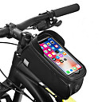 Cell Phone Bag 6.2 inch Touch Screen Portable Reflective Strips Cycling for iPhone 8/7/6S/6 iPhone 8 Plus / 7 Plus / 6S Plus / 6 Plus iPhone X Black Cycling / Bike / 600D Polyester