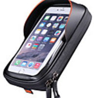Cell Phone Bag Bike Frame Bag Top Tube 6 inch Waterproof Cycling for Cycling Black Outdoor Exercise Cycling / Bike Bike / Bicycle