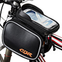 Cell Phone Bag Bike Frame Bag Top Tube 6.2 inch Touch Screen Waterproof Cycling for iPhone X Samsung Galaxy S8 / S7 / Note 7 Samsung Galaxy S8 / Note 8 Black Silver Red Cycling / Bike