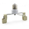 Ceramic E27 to R7S Base Socket Lamp Holder for 118mm R7S Light Bulb (1 Piece)